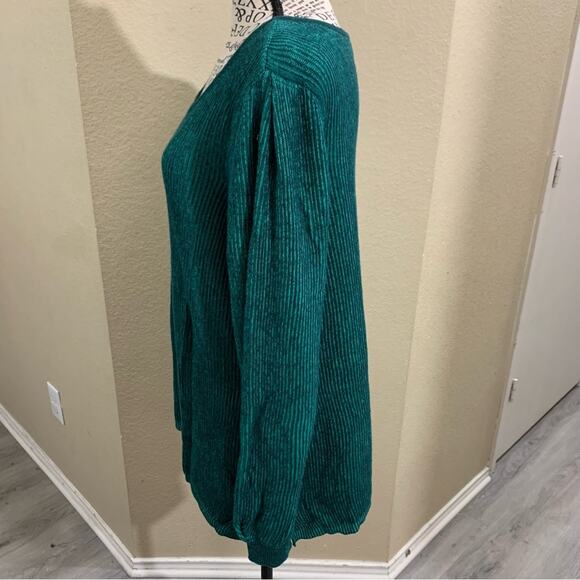 H by Halstom crew neck top sz large - Picture 4 of 7